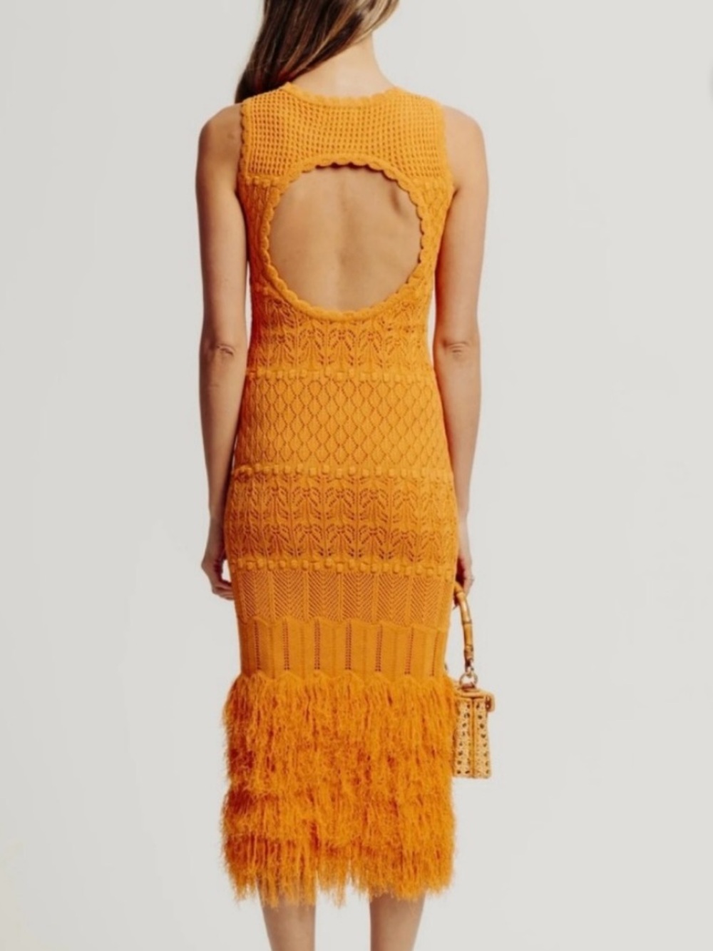 NEW TORN BY RONNY KOBO SUMMER FRINGE Crochet Dress SIZE M
🚨NO DISCOUNT - Picture 12 of 15